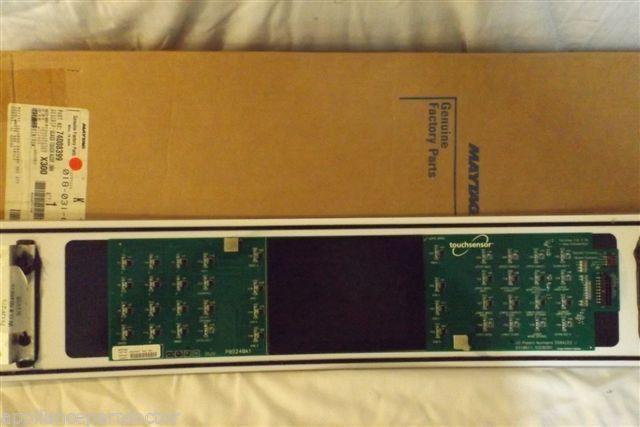 MAYTAG STOVE 74008399 GLASS TOUCH ASSY. WHT NEW IN BOX MAYTAG STOVE 74008399 GLASS TOUCH ASSY. WHT NEW IN BOX